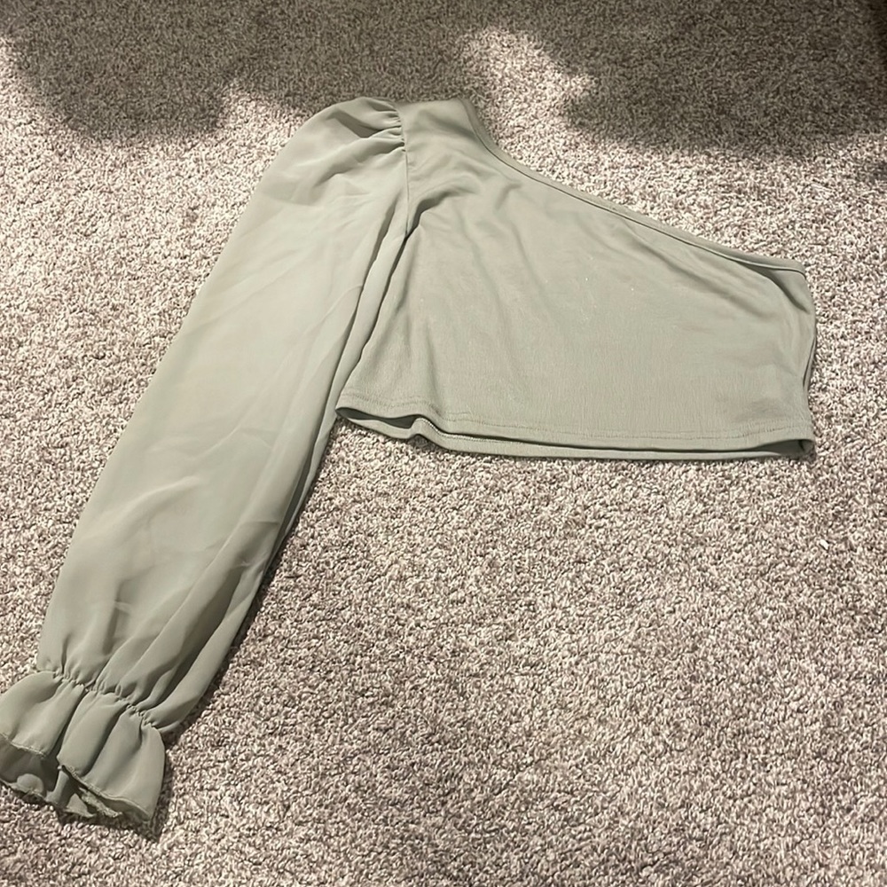 One sleeve top